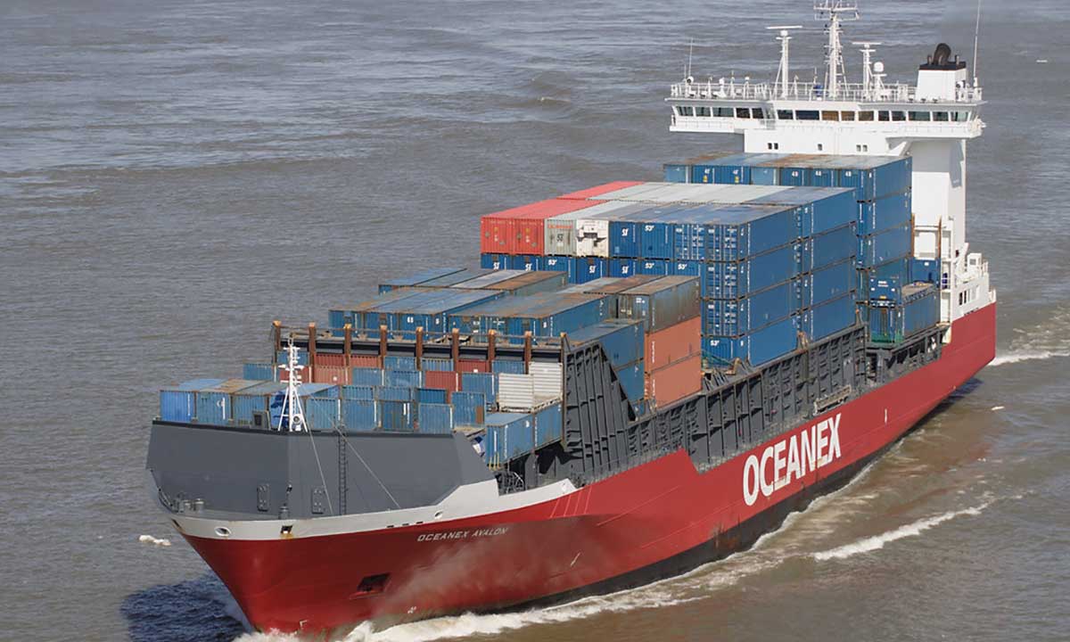 OCEANEX cargo ship